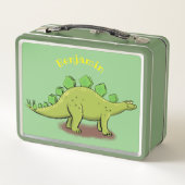 Funny stegosaurus dinosaur cartoon (Achterkant)