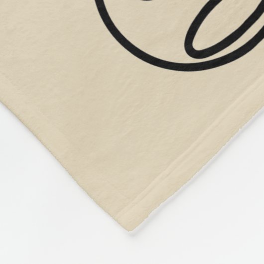 Funny Stick Man Fleece Blanket (Hoek)