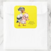 Funny sticker baby shower adjustable  (Tas)