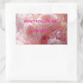 Funny sticker – DON’T FOLLOW ME, I’M LOS (Tas)