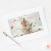 Funny Sticker – NEW CAR, SAME ME (Envelop)