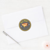 FUNNY ! Sticker - Vous Fondez Mon Coeur - Fromage  (Enveloppe)