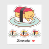 Funny Stickers - SUSHI CATS - MAGURO (Vel)