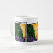 Funny Stickman Blow Darts Mok (Voorkant links)