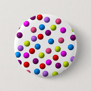 Funny Stippen Ronde Button 5,7 Cm