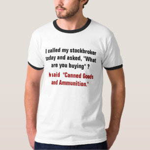 Funny Stock Broker Shirt