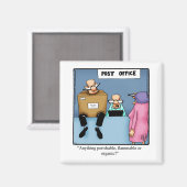 Funny Stocking Stuffer Humoureuze Magnetten Magneet (Voorkant / Achterkant)