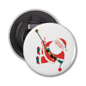 Funny Stocking Stuffer kerstflesopener Button Flesopener (Voorkant)
