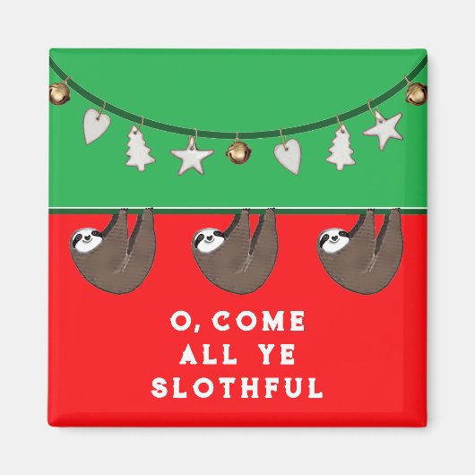 Funny Stocking Stuffer Magneet (Voorkant)