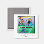 Funny Stocking Stuffer Magnet Gift Magneet (Voorkant / Achterkant)