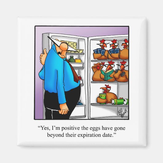 Funny Stocking Stuffer Marriage Humor Magnet Magneet (Voorkant)