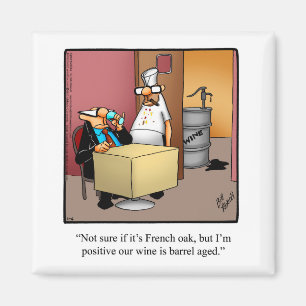 Funny Stocking Stuffer Wine Humor Magnet Magneet