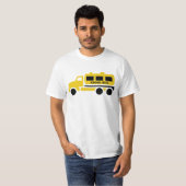 Funny Stool Bus Septic Truck T-shirt (Voorkant volledig)