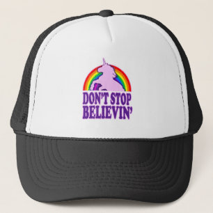 Funny Stop niet met Believin' Unicorn Trucker Pet