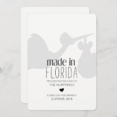 Funny Stork Delivery Zwangerschap Aankondiging (Voorkant / Achterkant)