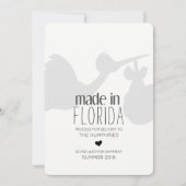 Funny Stork Delivery Zwangerschap Aankondiging (Voorkant)