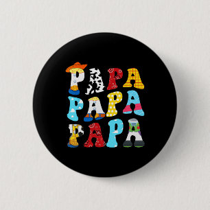 Funny Story Papa Speelgoed Boy Story Papa Vaders D Ronde Button 5,7 Cm
