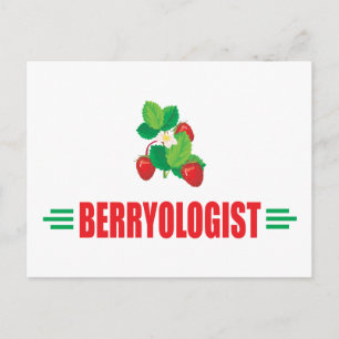 Funny Strawberries Briefkaart