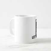 Funny Stress Coffee Mok voor baas of moeder (Voorkant links)