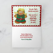 Funny Stress Gratuit Carte de voeux de Noël (Intérieur)