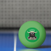 Funny stromend water buffalo cartoon pingpongballen (Net)