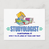 Funny Student Briefkaart (Voorkant)