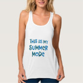 Funny Summer Tanktop (Voorkant)
