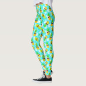 Funny Summer Tropical Pineapples Leggings (Links)