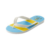 Funny sun kinder teenslippers (Schuin)