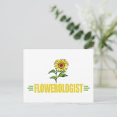 Funny Sunflower Briefkaart (Staand voorkant)
