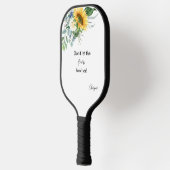 Funny Sunflower Fool Ya custom Pickleball Paddle (Links)