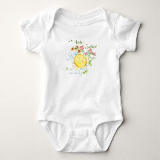 Funny Sunny Face Romper (Voorkant)