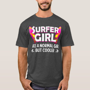 Funny Surfer Girl Design for Women Mam Surf Surfin T-shirt