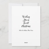 Funny Surfing Beach Cartes de Noël (Dos)