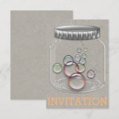 Funny Surprise Invitation Conceptuel (Devant / Derrière)