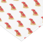 Funny Surprised Curious Rooster Tablecloth Tafelkleed (Gekanteld)