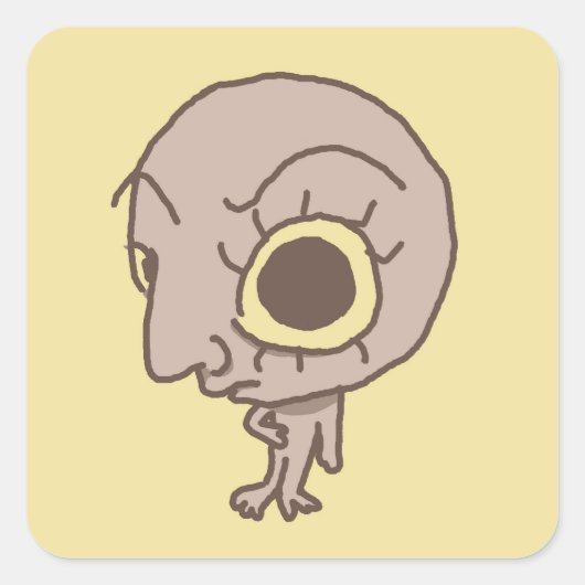 Funny Sus Guy Sticker (Voorkant)