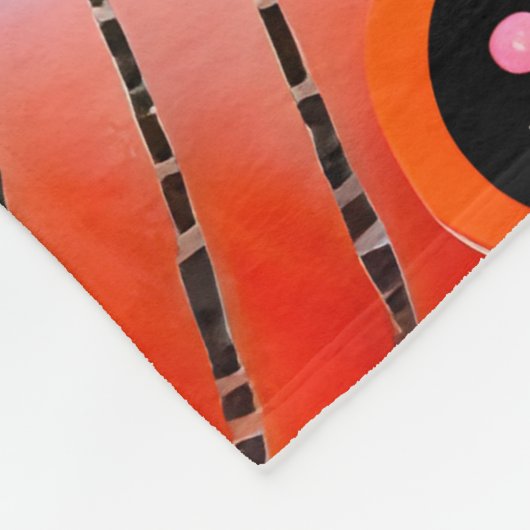 Funny Sushi Fleece Deken (Hoek)