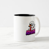 Funny Swan Regards Office Sarcasm Coffee Mug (Devant droit)