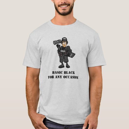 Funny SWAT Officer T-shirt (Voorkant)