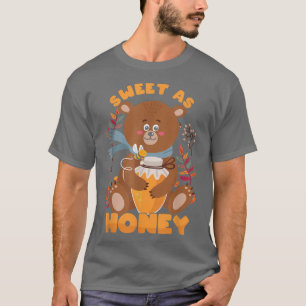 Funny Sweet als Honey Cute Beer Bee Child Son Daug T-shirt