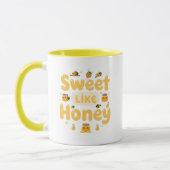 Funny "Sweet Like Honey" Bumblebee Mok (Links)