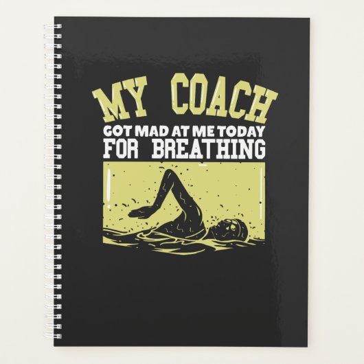 Funny Swimmer Planner (Voorkant)