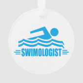 Funny Swimmer's Ornament (achterkant)