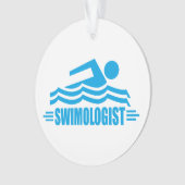 Funny Swimmer's Ornament (voorkant)