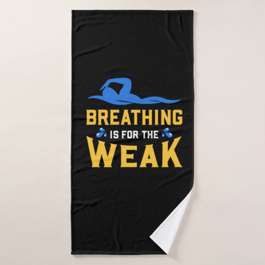 Funny Swimming Badhanddoek (Badhanddoek)
