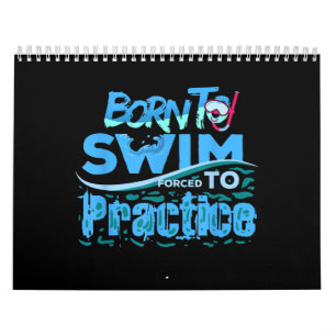 Funny Swimming Gift a Swimmer Kalender