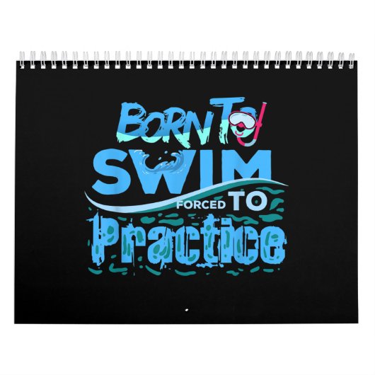 Funny Swimming Gift a Swimmer Kalender (Hoes)