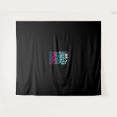 Funny Swimming Gift a Swimmer Wandkleed (Voorkant (horizontaal))