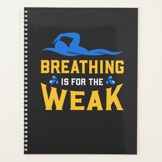 Funny Swimming Planner (Voorkant)